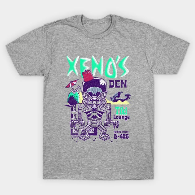 Xeno's Den Tiki Lounge T-Shirt by GiMETZCO!